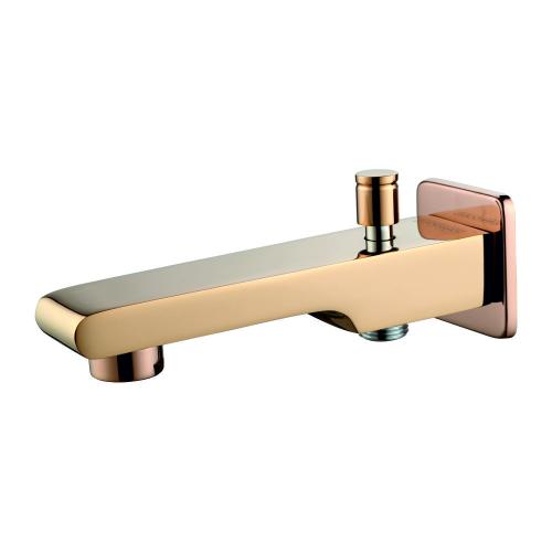 Wall Spout Tip Ton for Hand Shower  with Wall Flange  Rose Gold